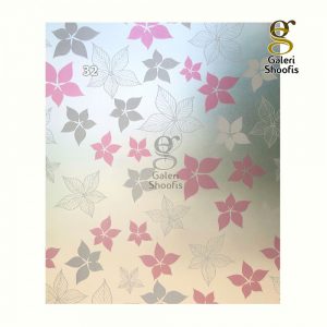 Stiker Kaca Sandblast kode 32